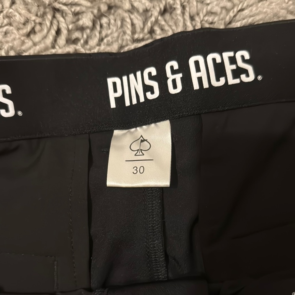 NWOT Pins & Aces Men's Joggers Black Pants